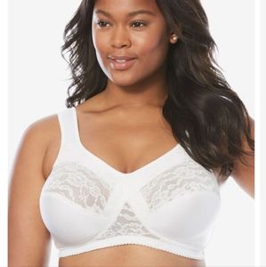 NWOT Comfortchoice White Full Support Wireless Bra